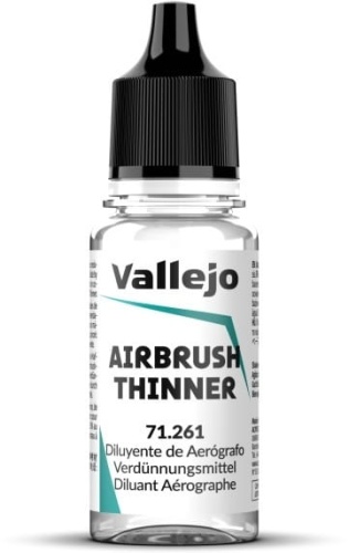 Airbrush Thinner 18ml Vallejo 71261 Airbrush Thinner