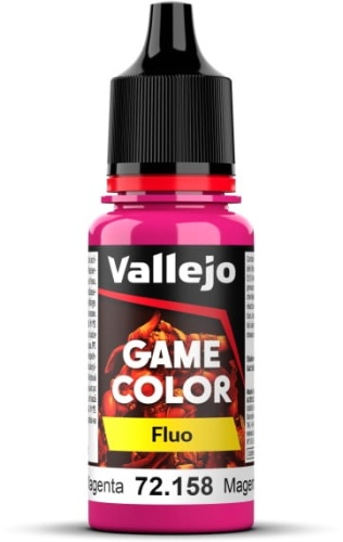 Vallejo 72158 Fluorescent Magenta Game Color Paint