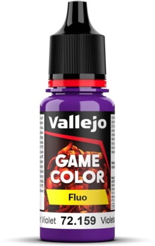 Vallejo 72159 Fluorescent Violet Game Color Paint