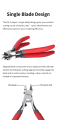 Zdjęcie dodatkowe produktu Cążki precyzyjne modelarskie do modeli DSPIAE Single Blade Nipper