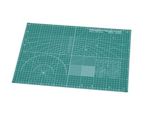 Self-warming cutting mat A3 green Tamiya 74076