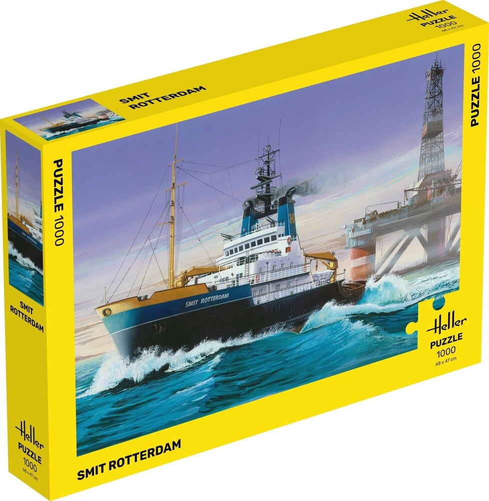 Zdjęcie dodatkowe produktu Puzzle 1000 Smit Rotterdam (Heller 20620)