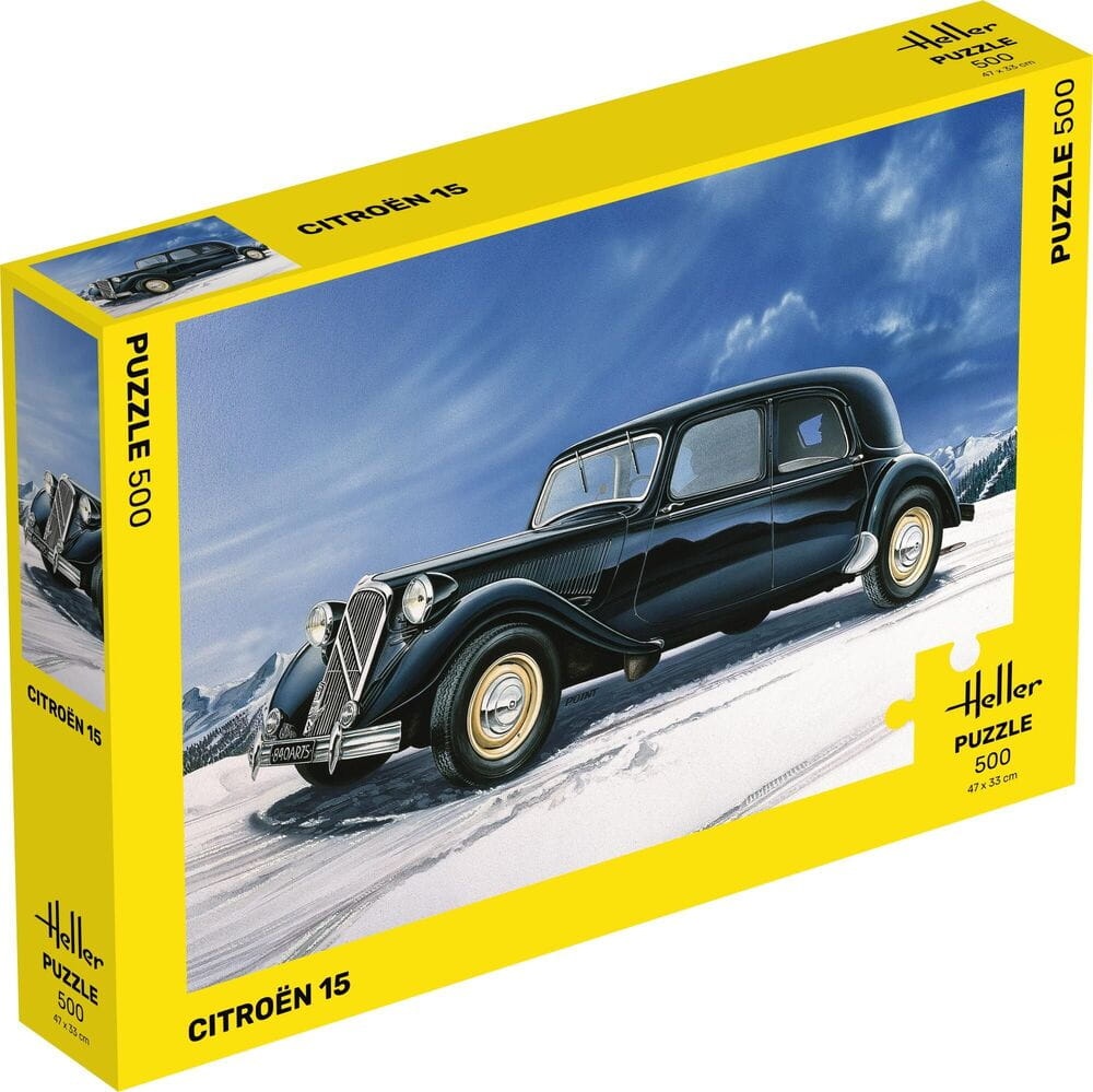 Zdjęcie dodatkowe produktu Puzzle 500 Citroen 15 (Heller 20763)