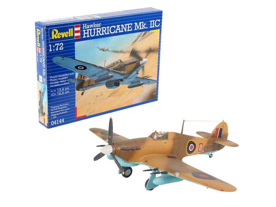 Zdjęcie główne produktu Hawker Hurricane Mk IIC 1:72 Revell 04144
