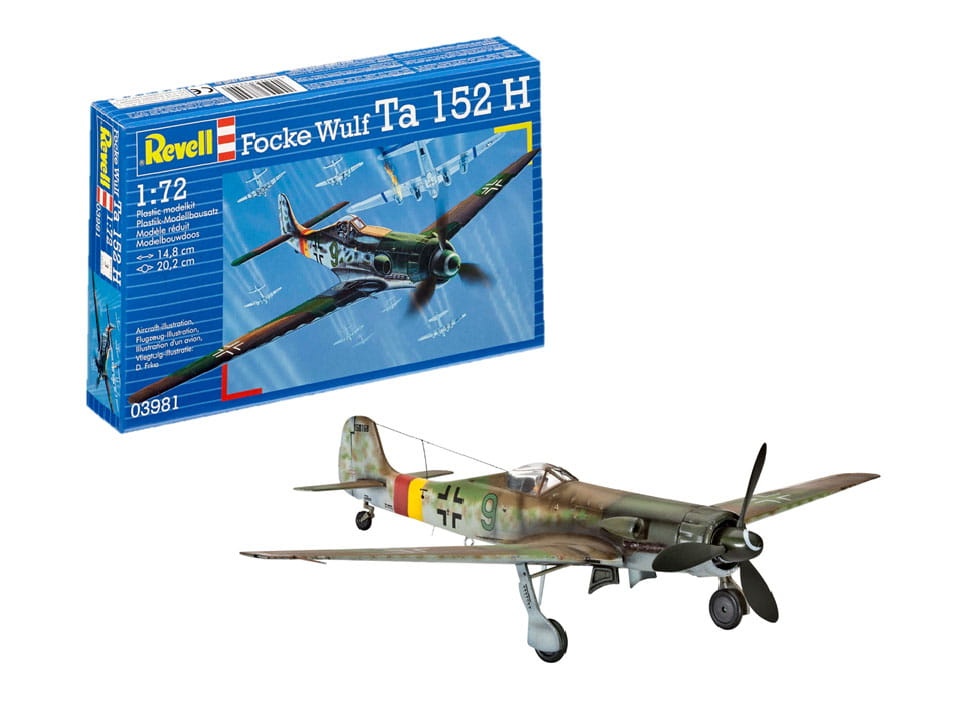 Zdjęcie główne produktu Focke Wulf Ta 152 H 1:72 Revell 03981