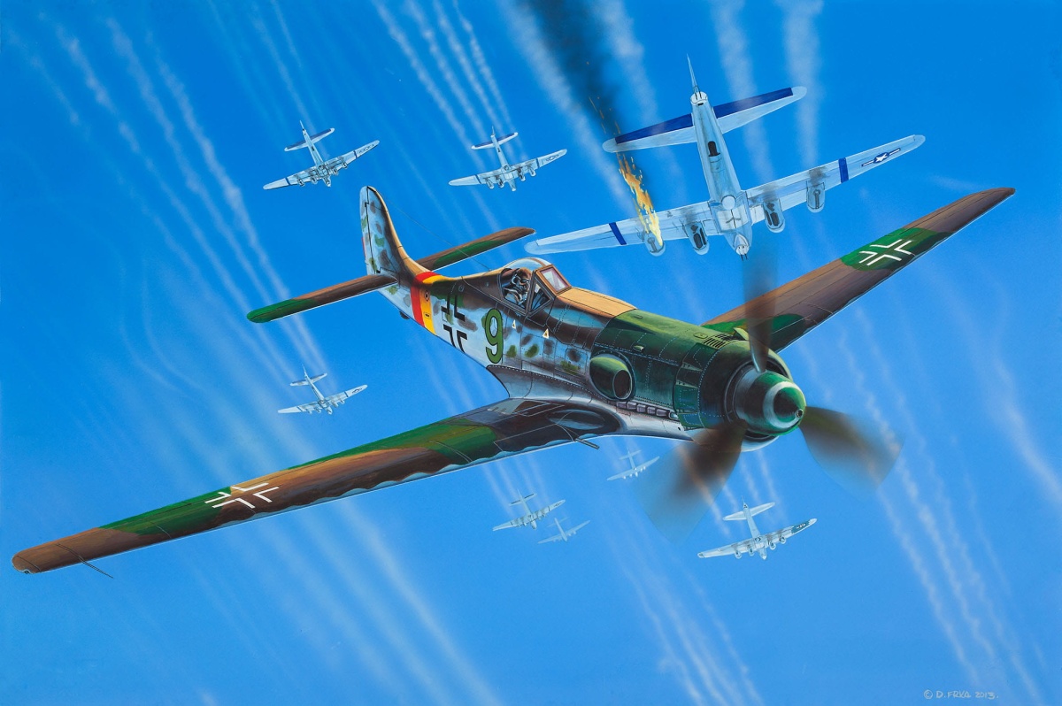 Zdjęcie dodatkowe produktu Focke Wulf Ta 152 H 1:72 Revell 03981