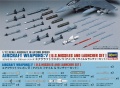 Zdjęcie dodatkowe produktu Zestaw amerykańskiej rakiety i wyrzutni (Aircraft Weapon V) 1:72 Hasegawa X72-9