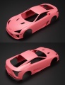 Zdjęcie dodatkowe produktu Podkład różowy Spray 180ml Fine Surface Primer L (Pink) Tamiya 87146