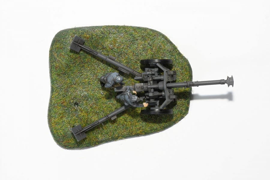 Zdjęcie dodatkowe produktu Niemiecka haubica 105mm 18/18M z załogą 1:72 Zvezda 6121