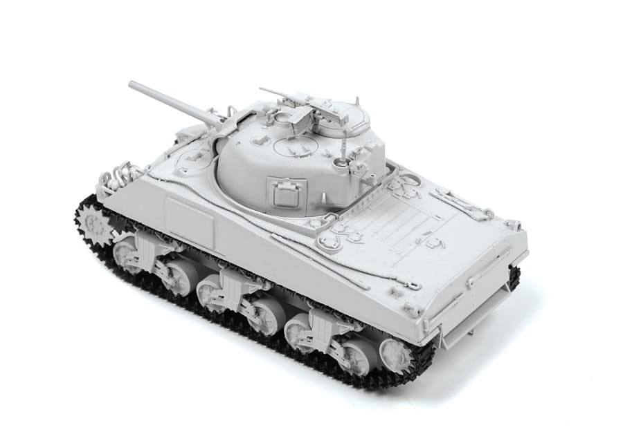 Zdjęcie dodatkowe produktu M4A2 Sherman 75mm 1:72 Zvezda 5063