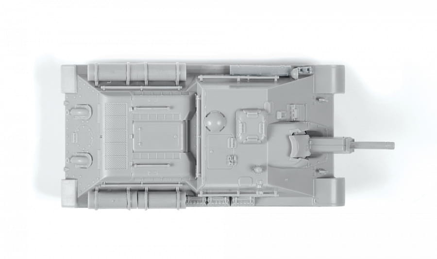 Zdjęcie dodatkowe produktu Radzieckie działo samobieżne SU-122 1:72 Zvezda 5043