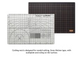 Zdjęcie dodatkowe produktu Mata do cięcia 450x300mm A3 DSPIAE AT-CA3