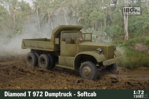 Diamond T972 Dumptruck (Softcab) 1:72 IBG 72087