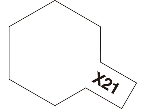 Zdjęcie główne produktu Tamiya 80021 X-21 Flat Base Enamel farba 10ml X21