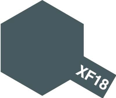 Tamiya 80318 XF-18 Medium Blue Enamel paint 10ml XF18