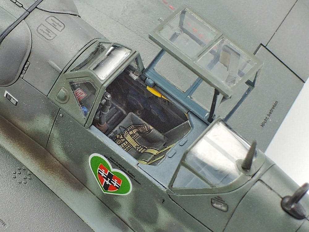 Zdjęcie dodatkowe produktu Messerschmitt Bf109 G-6 1:72 Tamiya 60790