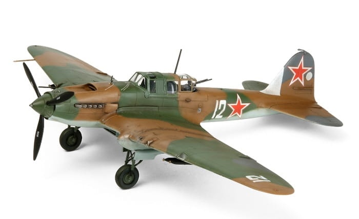 Zdjęcie główne produktu Ilyushin IŁ-2 Shturmovik 1:72 Tamiya 60781
