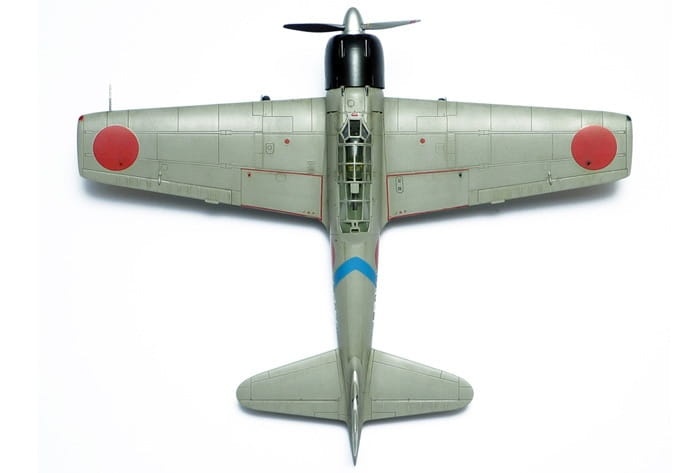 Zdjęcie dodatkowe produktu Mitsubishi A6M3 Zero Fighter Model 32 (Hamp) 1:72 Tamiya 60784