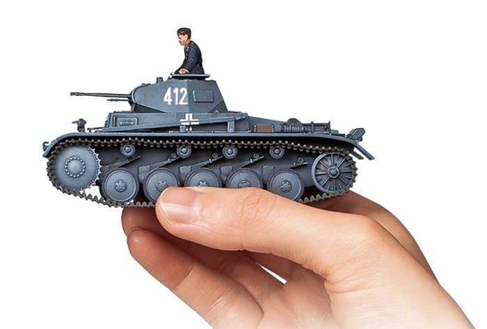 Zdjęcie dodatkowe produktu Panzerkampfwagen II Ausf.A/B/C (Sd.Kfz.121) 1:48 Tamiya 32570