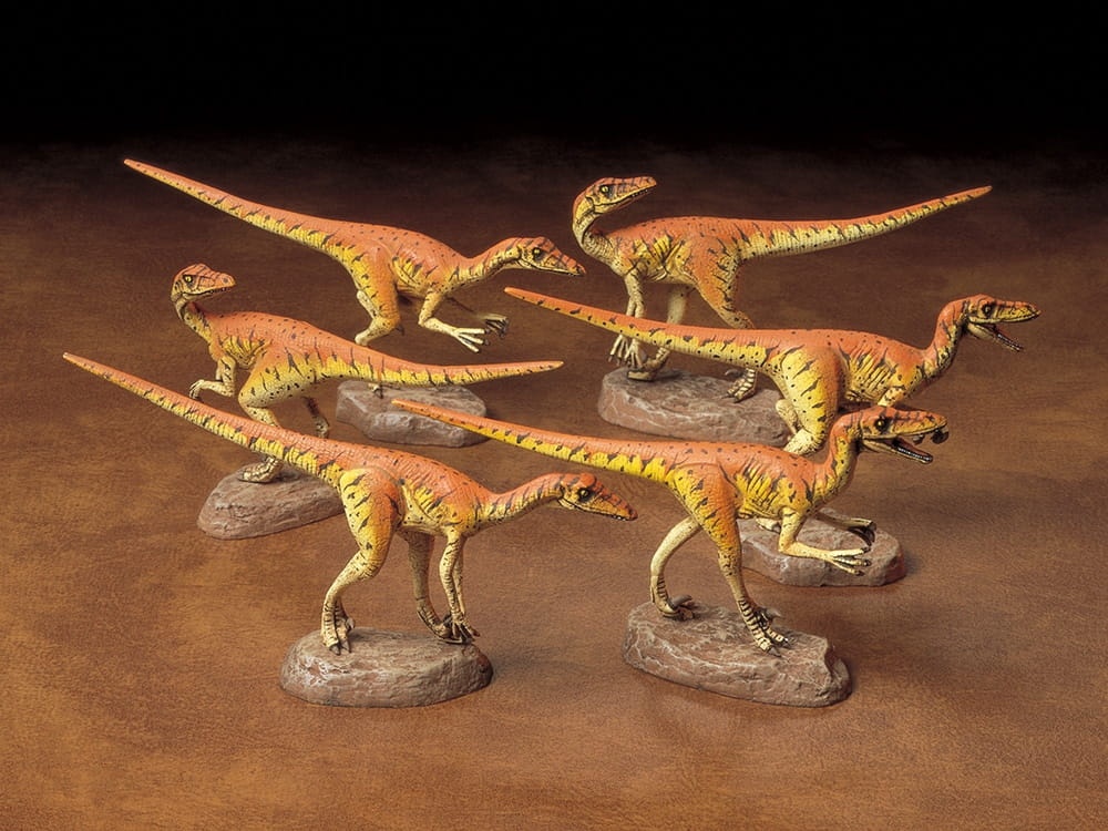 Zdjęcie dodatkowe produktu Welociraptor (6szt.) Velociraptors 1:35 Tamiya 60105