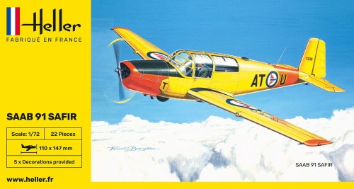 Saab 91 SAFIR 1:72 Heller 80287