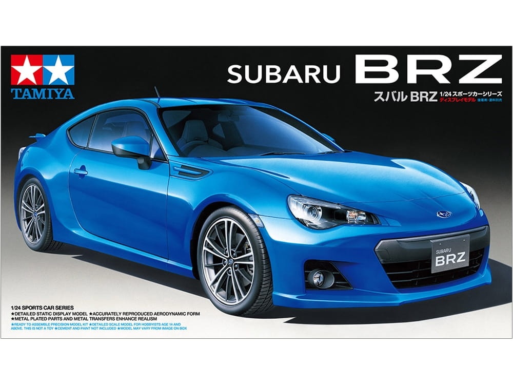 Zdjęcie dodatkowe produktu Subaru BRZ 1:24 Tamiya 24324