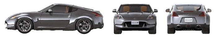 Zdjęcie dodatkowe produktu Nissan 370Z (Z34) 1:24 Tamiya 24315