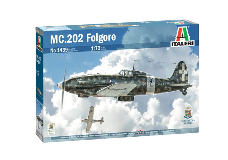 Zdjęcie główne produktu MC.202 Folgore 1:72 Italeri 1439