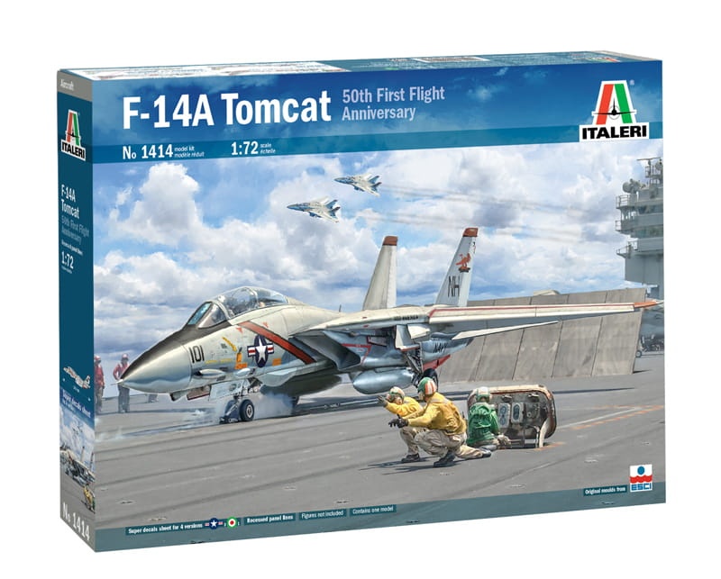 Zdjęcie główne produktu F-14A Tomcat 1:72 Italeri 1414