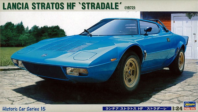 Zdjęcie dodatkowe produktu Lancia Stratos HF Stradale 1:24 Hasegawa HC15