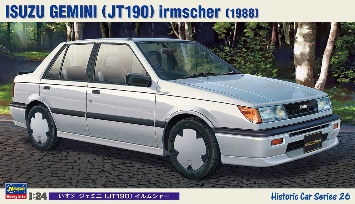 Zdjęcie główne produktu Isuzu Gemini (JT190) Irmscher 1:24 Hasegawa HC26