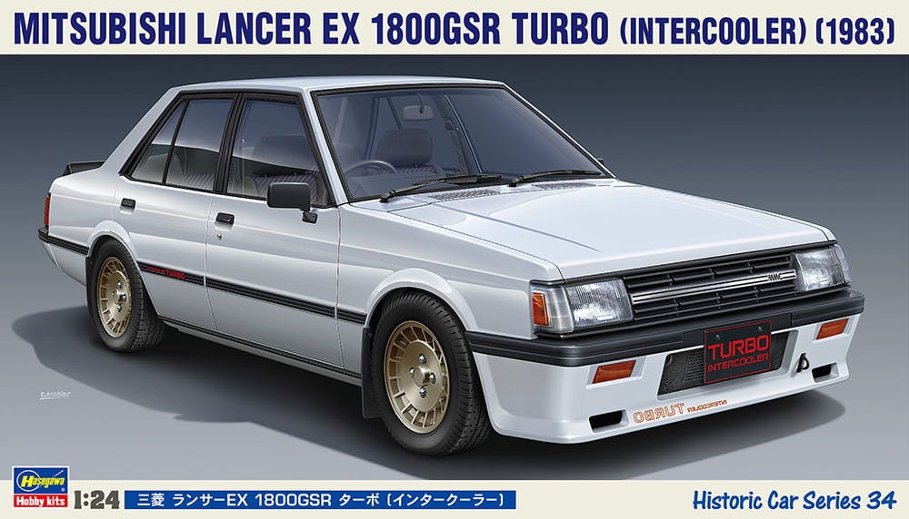 Zdjęcie główne produktu Mitsubishi Lancer EX 1800GSR Turbo 1:24 Hasegawa HC34