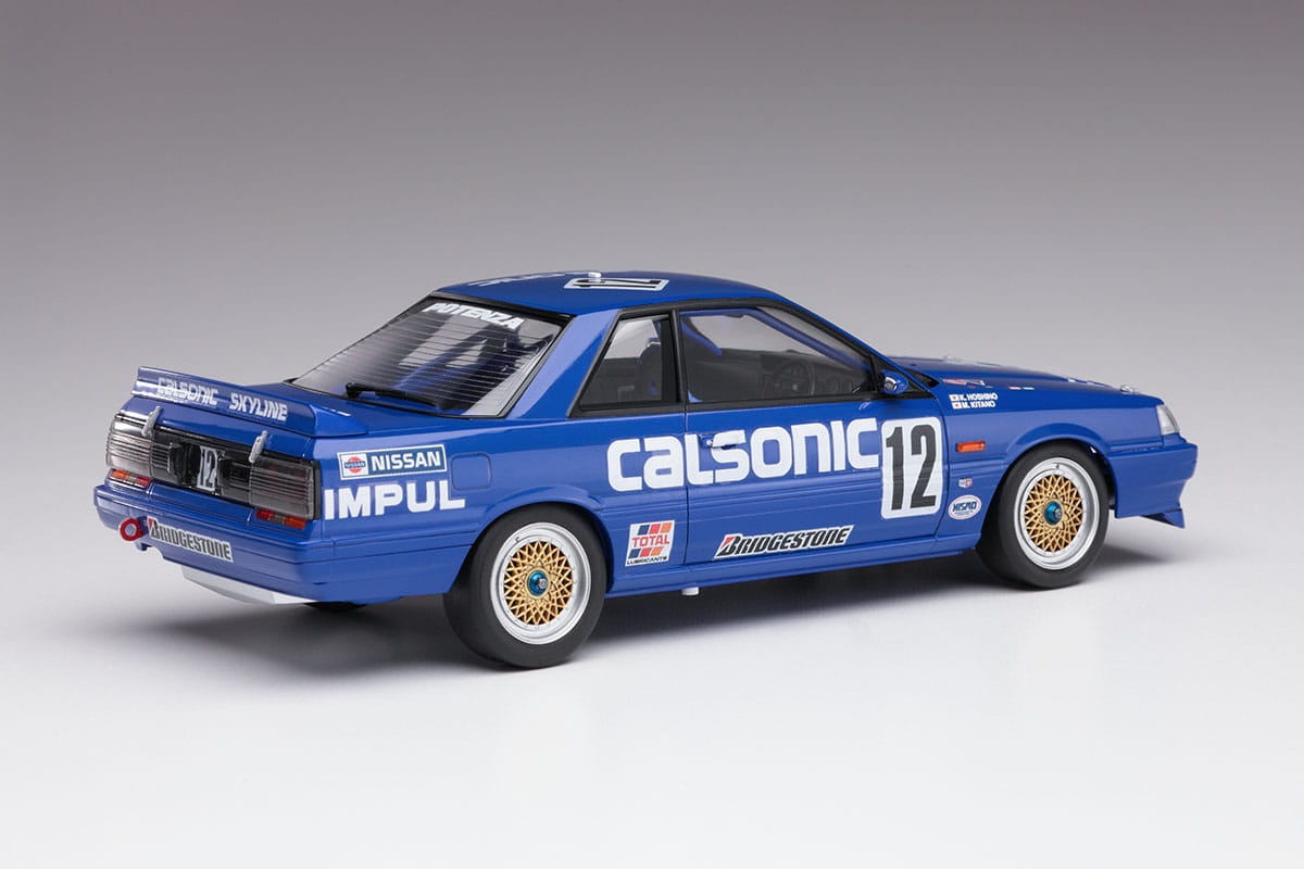 Zdjęcie dodatkowe produktu Nissan Skyline Calsonic GTS-R (R31) 1:24 Hasegawa HC27