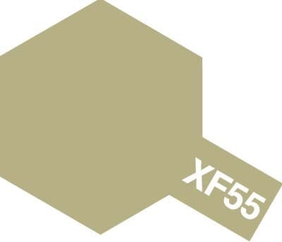 Tamiya 80355 XF-55 Deck Tan Enamel paint 10ml XF55