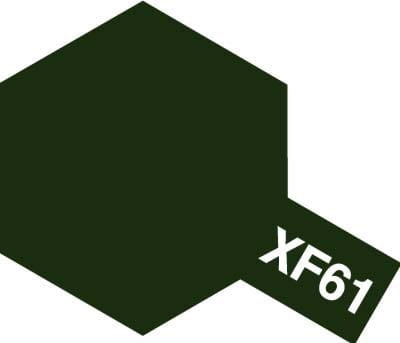 Tamiya 80361 XF-61 Dark Green Enamel paint 10ml XF61