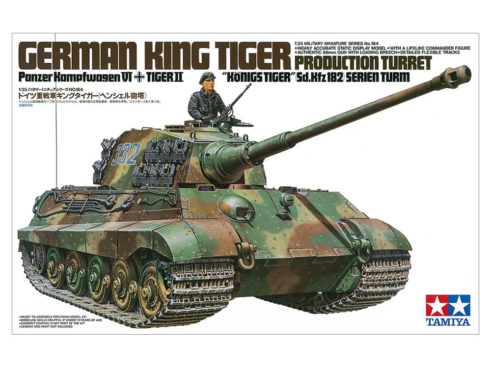 Zdjęcie dodatkowe produktu Sd. Kfz 182 King Tiger 1:35 Tamiya 35164