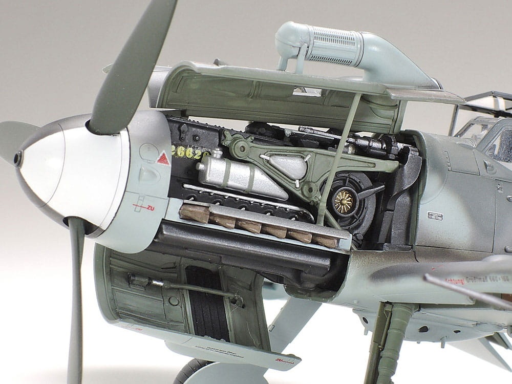 Zdjęcie dodatkowe produktu Messerschmitt Bf109 G-6 1:48 Tamiya 61117