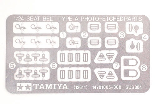 Zdjęcie dodatkowe produktu ings Z-Power Wing Parts Set 1:24 Tamiya 12611