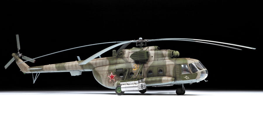 Zdjęcie dodatkowe produktu Mi-8MT Soviet Multipurpose Helicopter 1:48 Zvezda 4828