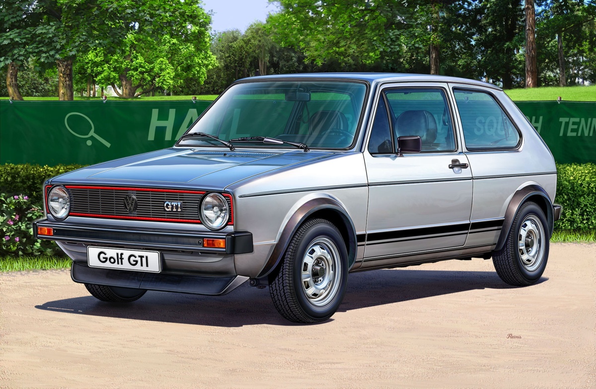 Zdjęcie dodatkowe produktu Volkswagen Golf 1 GTI 1:24 Revell 07072