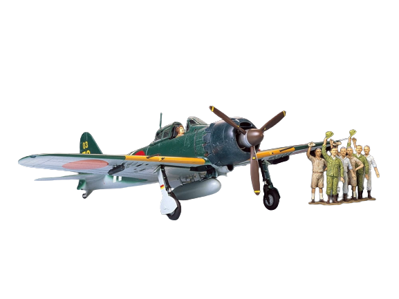 Zdjęcie dodatkowe produktu Mitsubishi A6M5c Zero Fighter (Zeke) 1:48 Tamiya 61027