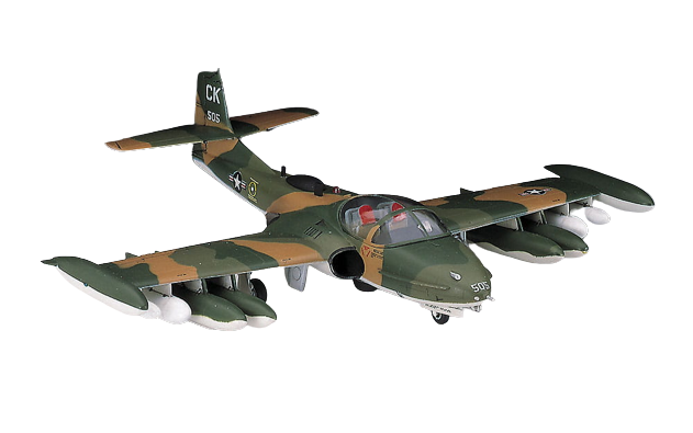 Zdjęcie główne produktu A-37A/B Dragonfly 1:72 Hasegawa A12