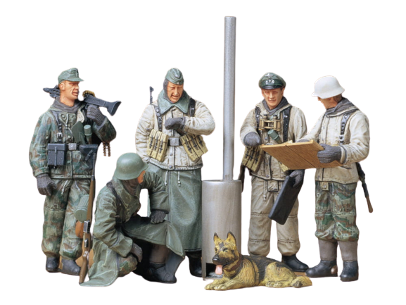 Zdjęcie główne produktu German Soldiers at Field Briefing 1:35 Tamiya 35212