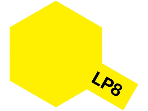 Tamiya 82108 LP-8 Pure Yellow paint 10ml LP8