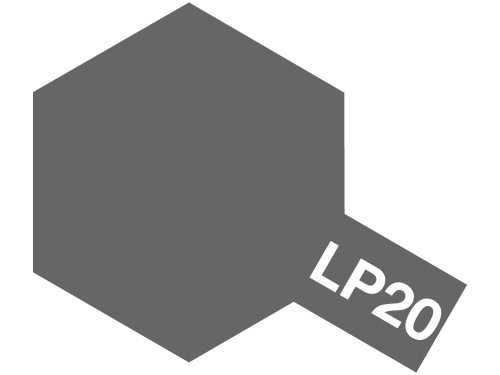 Tamiya 82120 LP-20 Light Gun Metal paint 10ml LP20