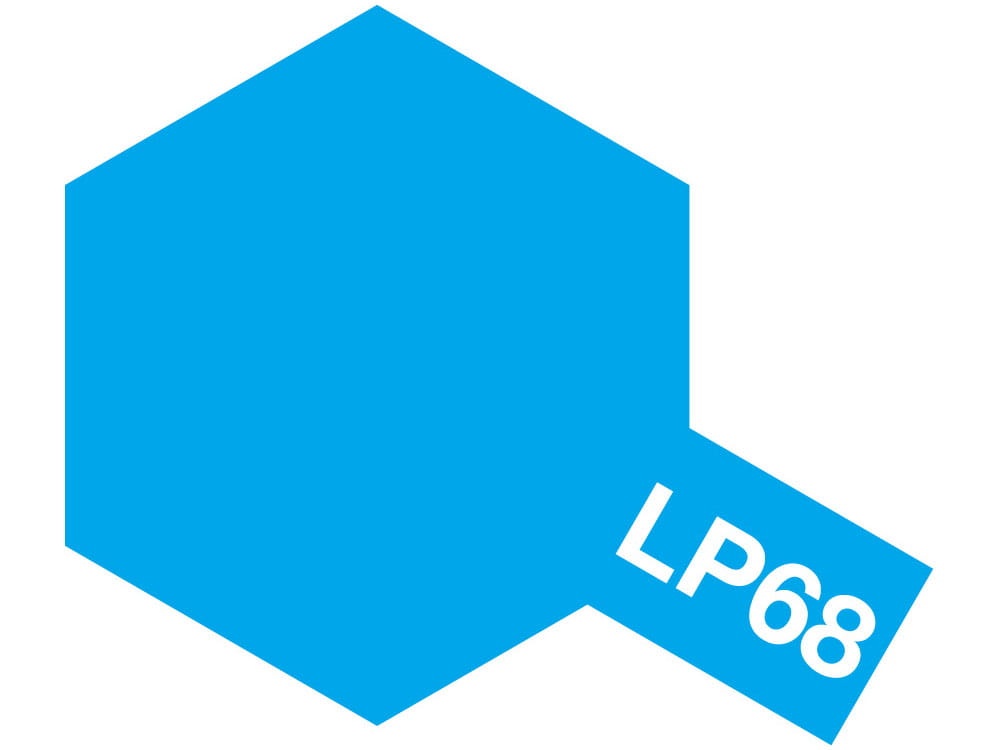 Zdjęcie główne produktu Tamiya 82168 LP-68 Clear Blue farba 10ml LP68