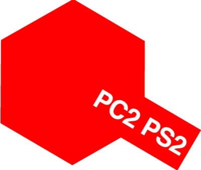 Tamiya 86002 PS-2 Red 100ml spray PS2