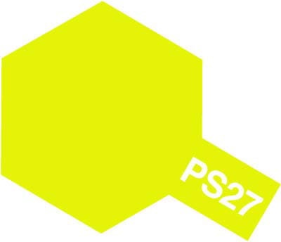 Zdjęcie główne produktu Tamiya 86027 PS-27 Fluorescent Yellow 100ml spray PS27