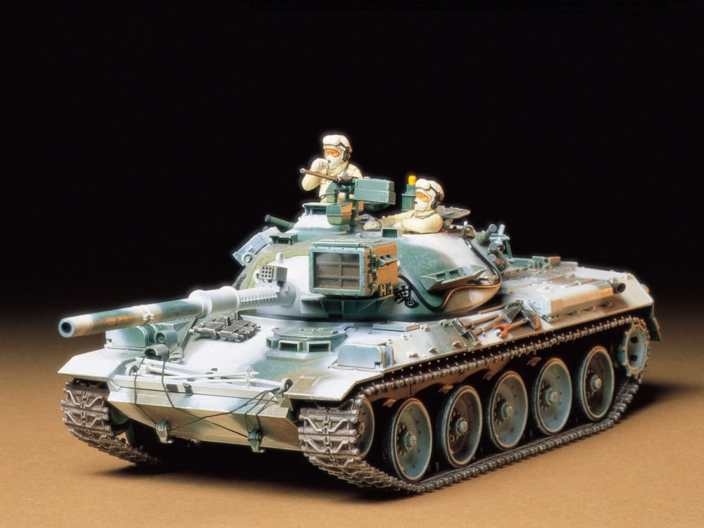 Zdjęcie dodatkowe produktu JGSDF Type 74 Tank Winter Version 1:35 Tamiya 35168
