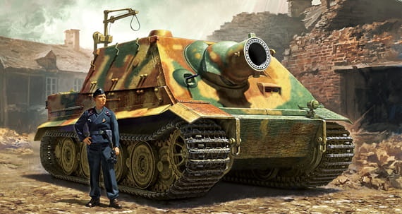 Zdjęcie główne produktu German 38cm Assault Mortar Sturmtiger 1:48 Tamiya 32591